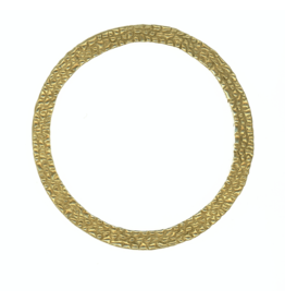 Alexis Pavlantos Ichos Snake Texture Bangle Bracelet in Brass