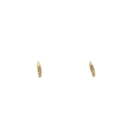 Alexis Pavlantos Gluteen Free Post Earrings in 14k Yellow Gold