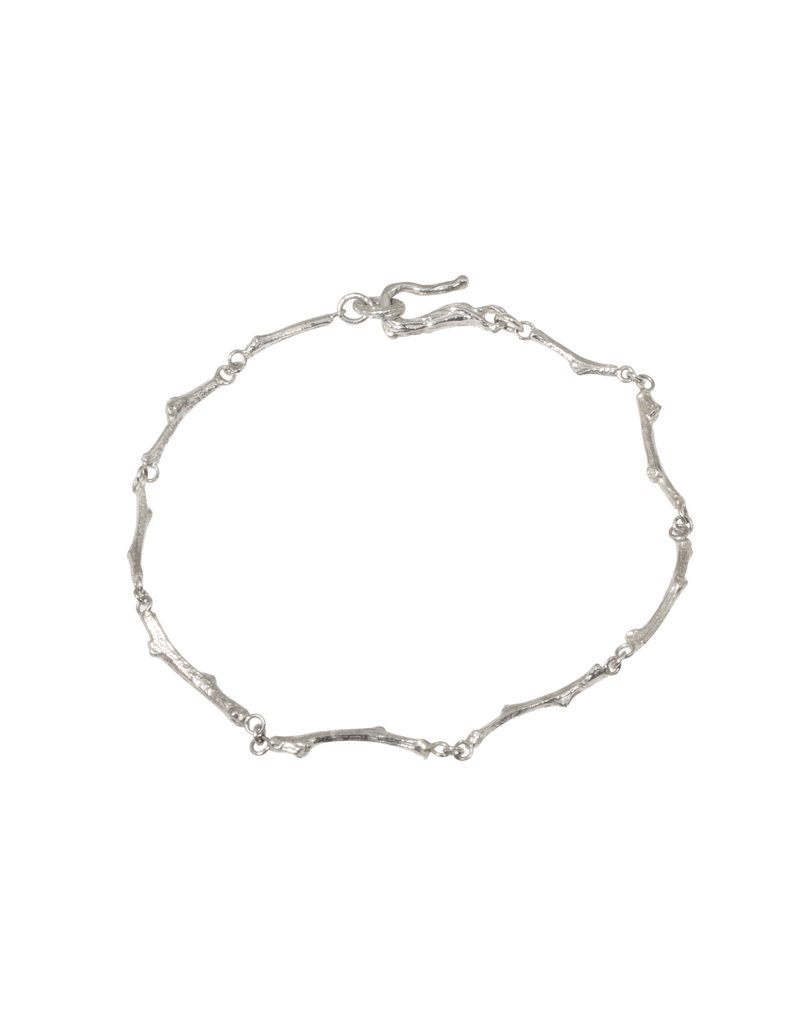 Alexis Pavlantos Sprig Chain Bracelet in Silver