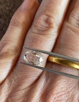 Custom OMC Light Champagne Diamond Ring in 18k Warm White Gold