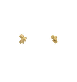 Sugar Babe Post Earrings in 18k Gold