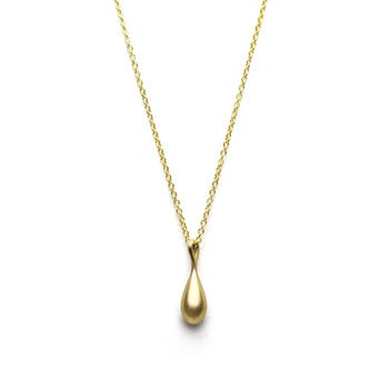 Olivia Shih Petite Drop Pendant in 14k Yellow Gold