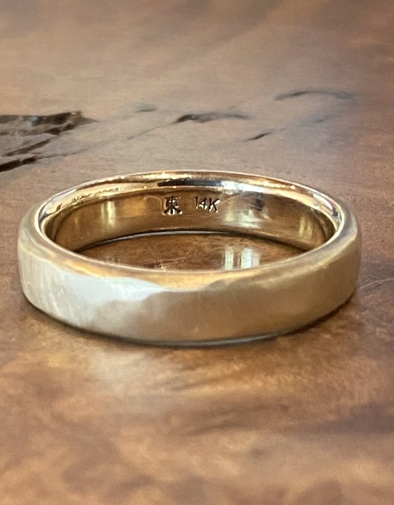 5mm Modeled Band in 14k Yellow Gold