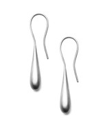 Olivia Shih Long Drop Earrings in Silver