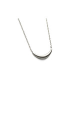 Olivia Shih Small Curve Necklace in Silver