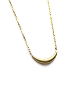 Olivia Shih Small Curve Necklace in 14k Yellow Gold