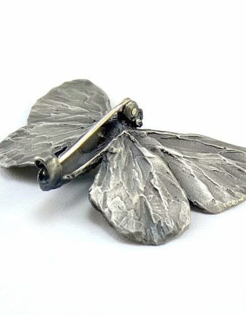 Adonis Butterfly Brooch in Silver