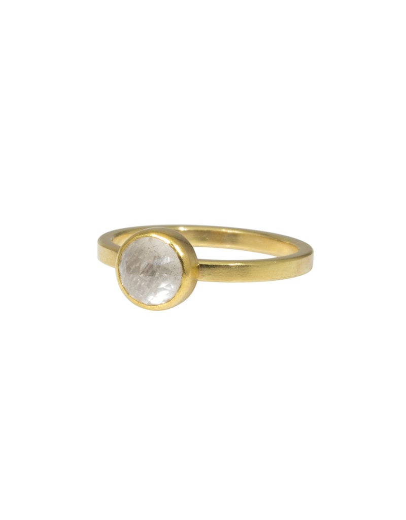 Sam Woehrmann Icy Diamond Round Ring in 18K & 22K gold