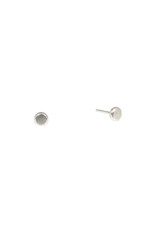Delia Post Earrings in Silver