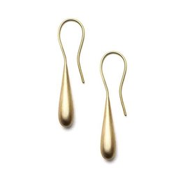 Olivia Shih Long Drop Earrings in 14k Gold
