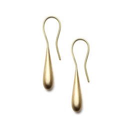 Olivia Shih Long Drop Earrings in 14k Gold