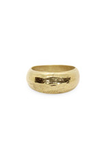 ladha by Lindsay Knox Reyes Domed Ring in 14k Yellow Gold