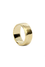 ladha by Lindsay Knox Monti Wide Bank in 14k Yellow Gold