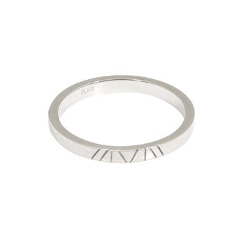 Trevi Pendro Cambium Ring in Platinum