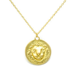 Marian Maurer Leo Pendant in 18k Yellow Gold