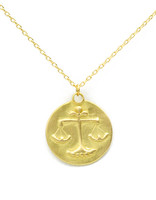 Marian Maurer Libra Pendant in 18k Yellow Gold