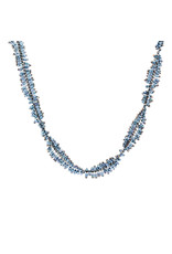 Blue Full Beaded Necklace
