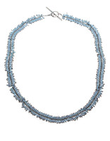 Blue Full Beaded Necklace