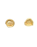Cup Earrings in 18k Yellow Gold