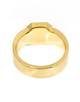 Rosecut Diamond Signet Ring in 18k Gold