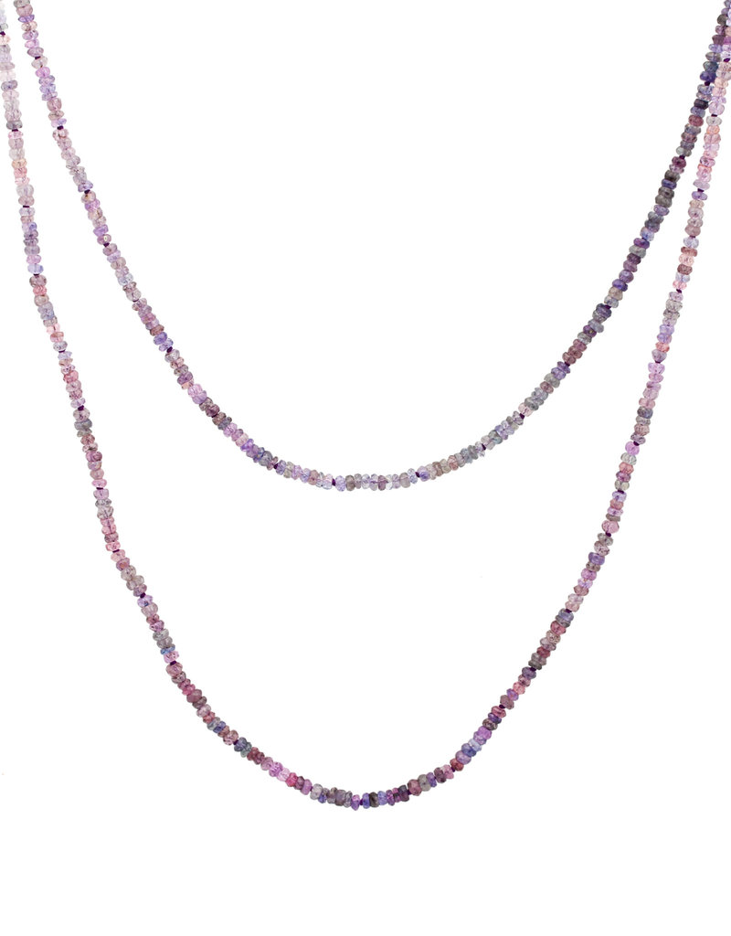 Ombre Pink Sapphire Necklace