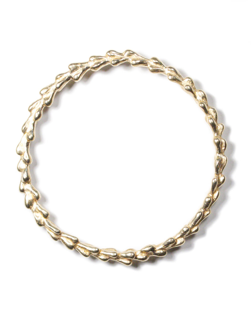 Willow Bangle in Brass
