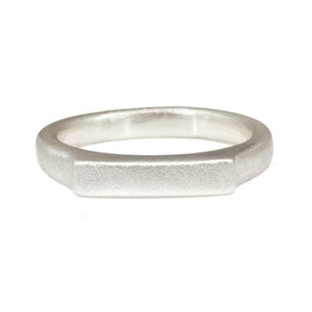 3.75mm Thin Channel Ring in Silver