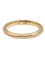 2.5mm Modeled Band in 14k Yellow Gold