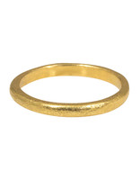 2.25 mm Sand Textured Band in 22k Yellow Gold