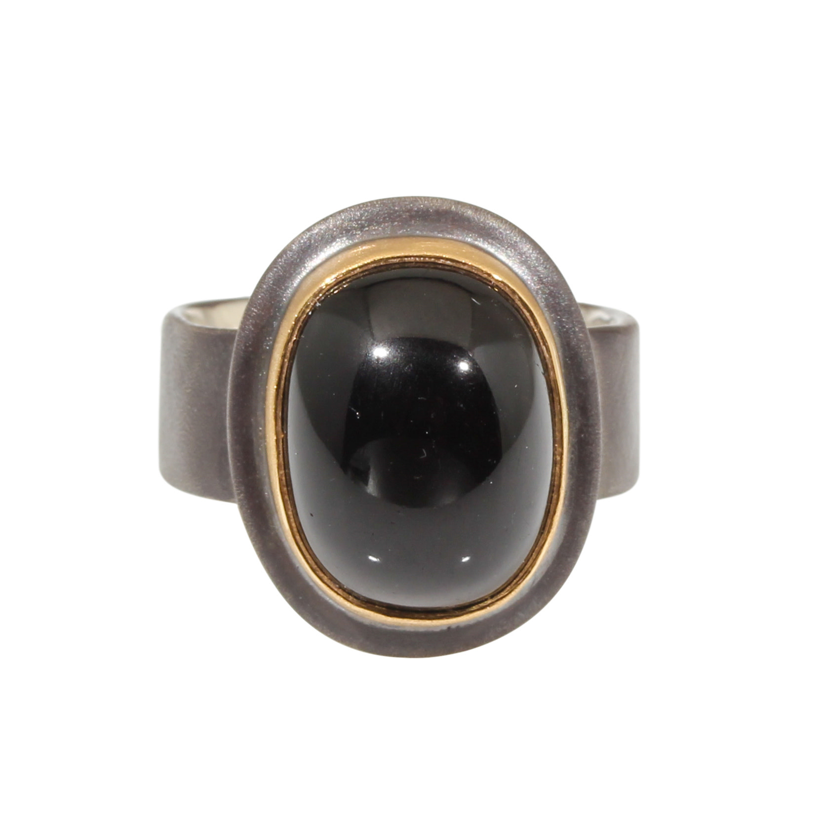 Victorian Black Onyx Ring Sterlin Silver Ring Men Oxidized 