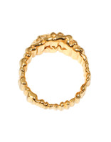 Wave Ring in 18k Gold Plated Brass