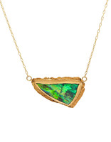 Margery Hirschey Organic Triangular Opal Necklace