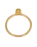 Sam Woehrmann Orange Sapphire Oval Ring