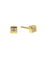 Sam Woehrmann Diamond Cube Post Earrings