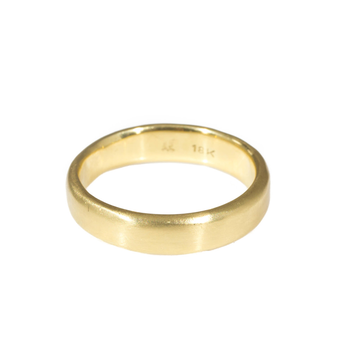 5mm Modeled Band in 18k Yellow Gold