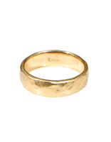 6mm Rough Band in 18k Rose Yellow Gold