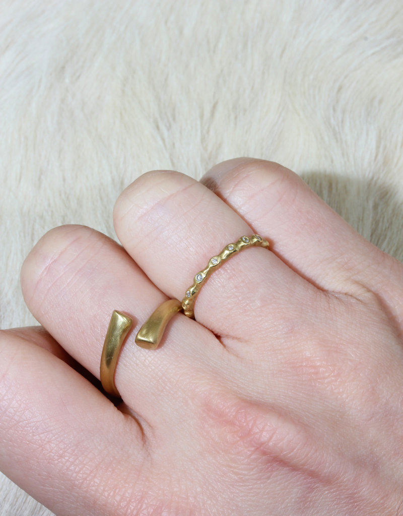 Open Ring in 18k Yellow Gold