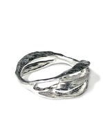 Perspectives Ring in Oxidized Silver - Size 11.5