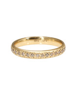 Celeste Band with Champagne Diamonds in 18k Gold