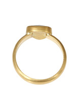 Rosecut Salt & Pepper Diamond Ring in 22k & 18k Yellow Gold