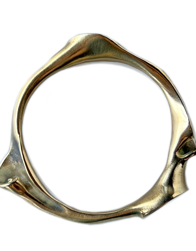 Slide Bangle in Bronze - Large