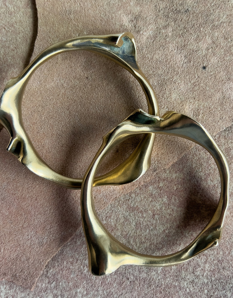 Slide Bangle in Bronze - Large