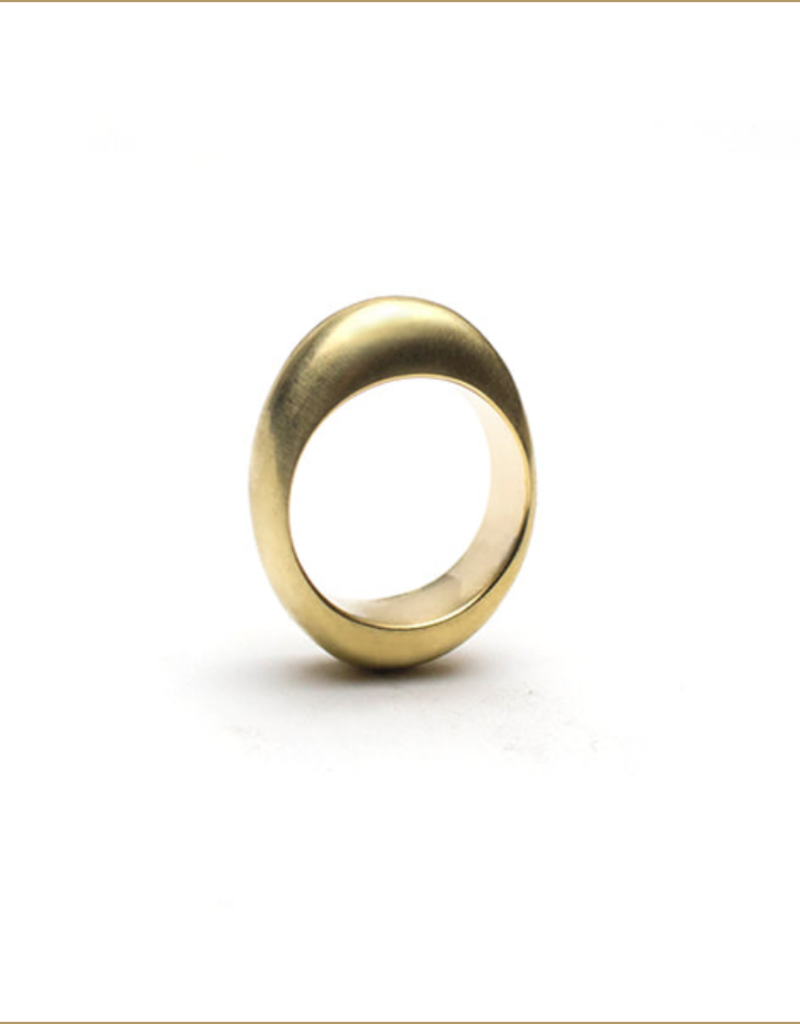 Olivia Shih 8mm Egg Ring in 14k Gold