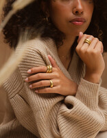 Olivia Shih 8mm Egg Ring in 14k Gold