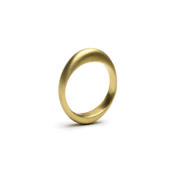 Olivia Shih 4mm Egg Ring in 14k Gold