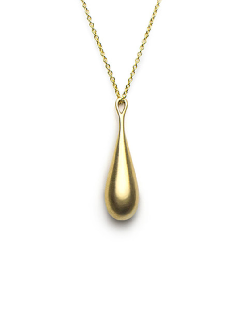 Olivia Shih Medium Drop Pendant in 14k Gold