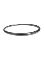 Tapered Bangle with 1.8mm Black Diamond