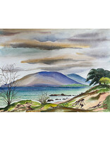 Kenneth Higashimachi Medium Watercolor Painting #12 (12" x 17")