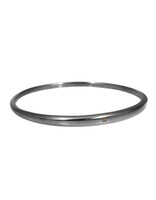 Tapered Bangle with 1.8mm Cognac Diamond
