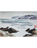 Kenneth Higashimachi Small Watercolor Painting #10